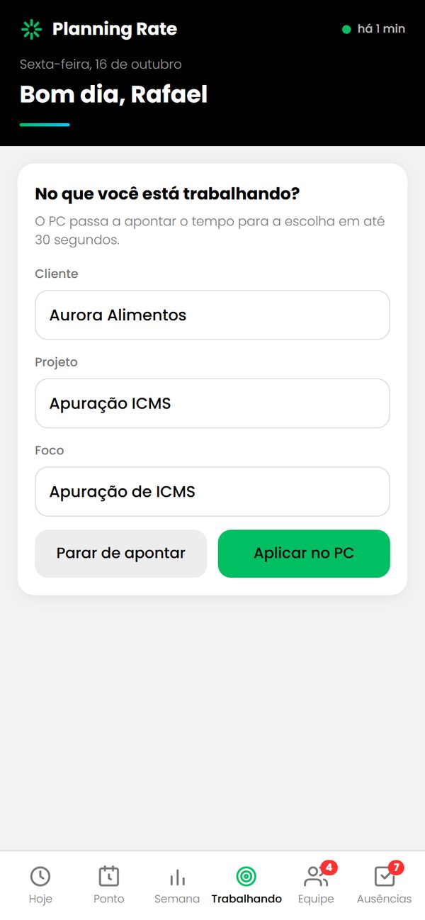 Trocar o cliente pelo celular: Trabalhando em